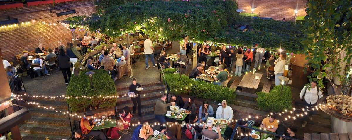 Outdoor patio at Jupiter