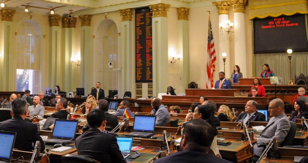 Inside the California State Legislature