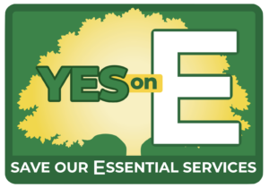 Yes on E graphic
