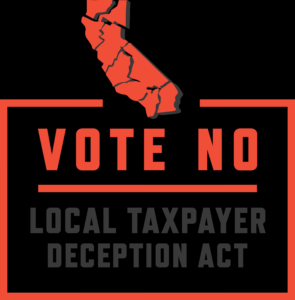No on Prop 43 No on Prop 43 logo